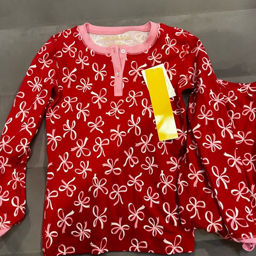 TBBC bow pajamas